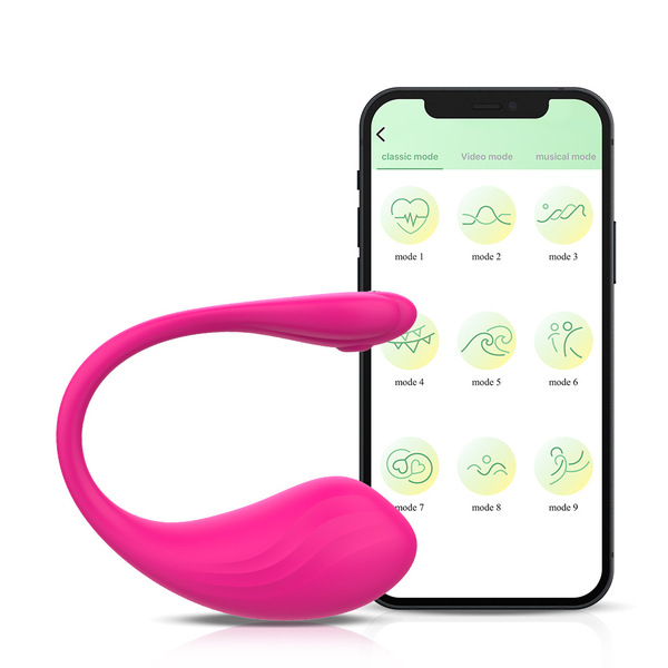 Smart U-shaped Wearable Vibrating Egg With App