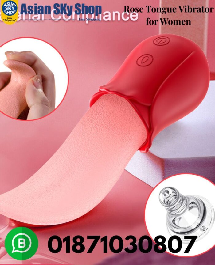 Rose Tongue Vibrator for Women