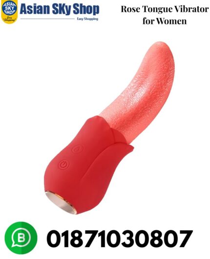 Rose Tongue Vibrator for Women