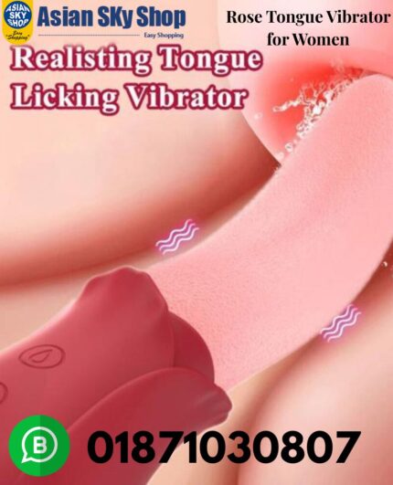 Rose Tongue Vibrator for Women