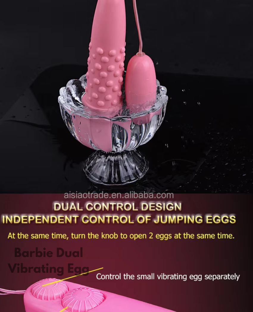 Barbie Dual Vibrating Egg (3) Barbie Dual Vibrating Egg