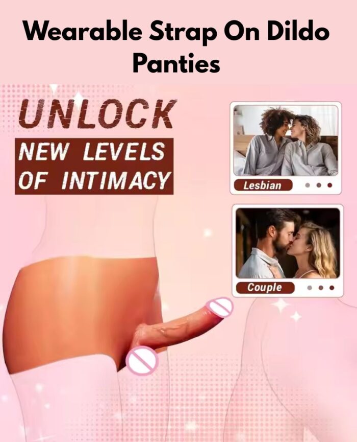 Wearable Silicone Dildo Panty
