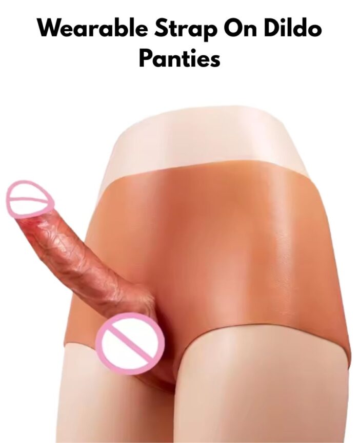 Wearable Silicone Dildo Panty